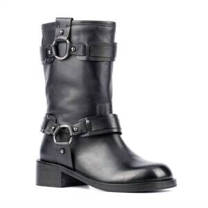 NEW VINTAGE FOUNDRY CO. women's augusta boots in black